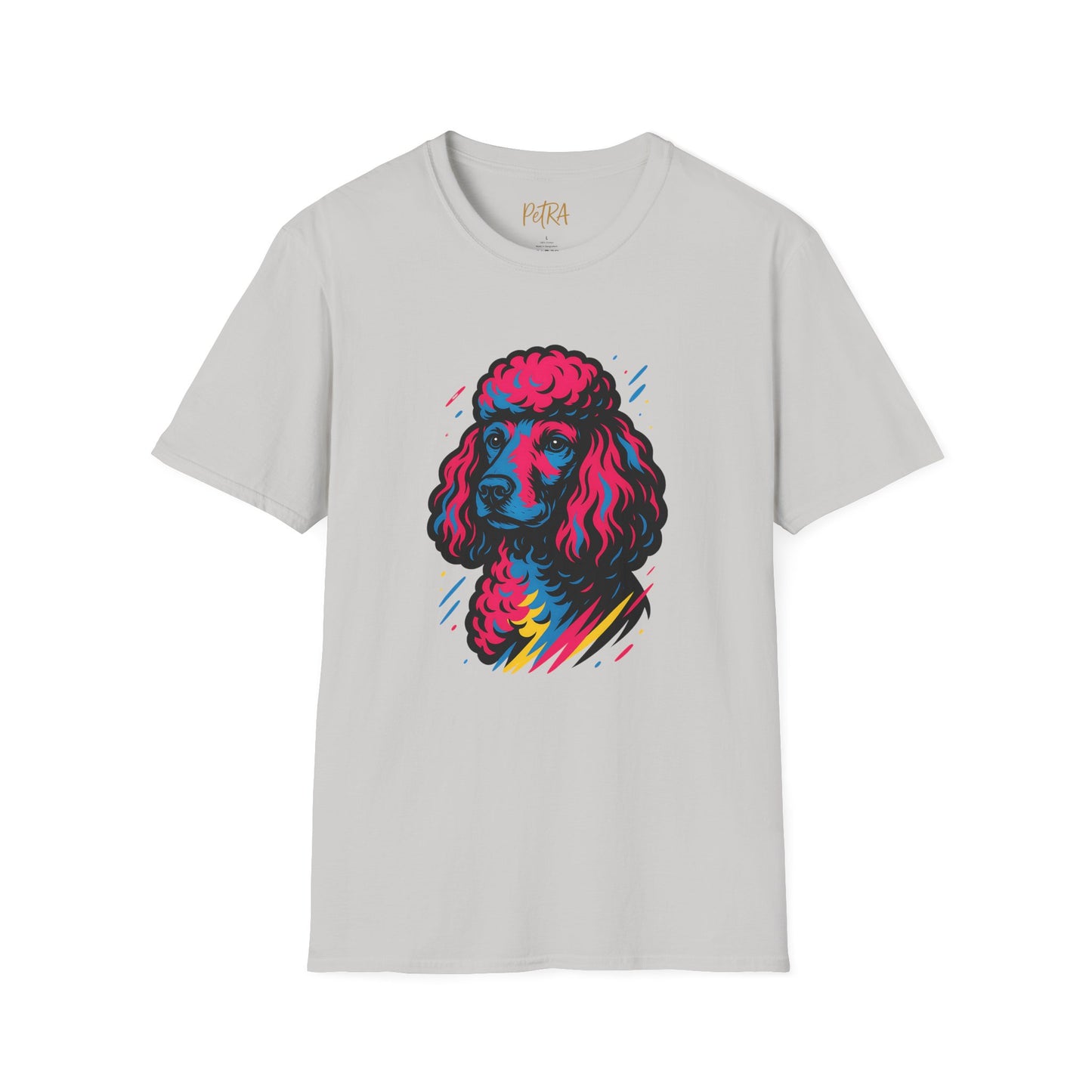 Poodle T Shirt – Neo Pop Art Portrait – Unisex Fit
