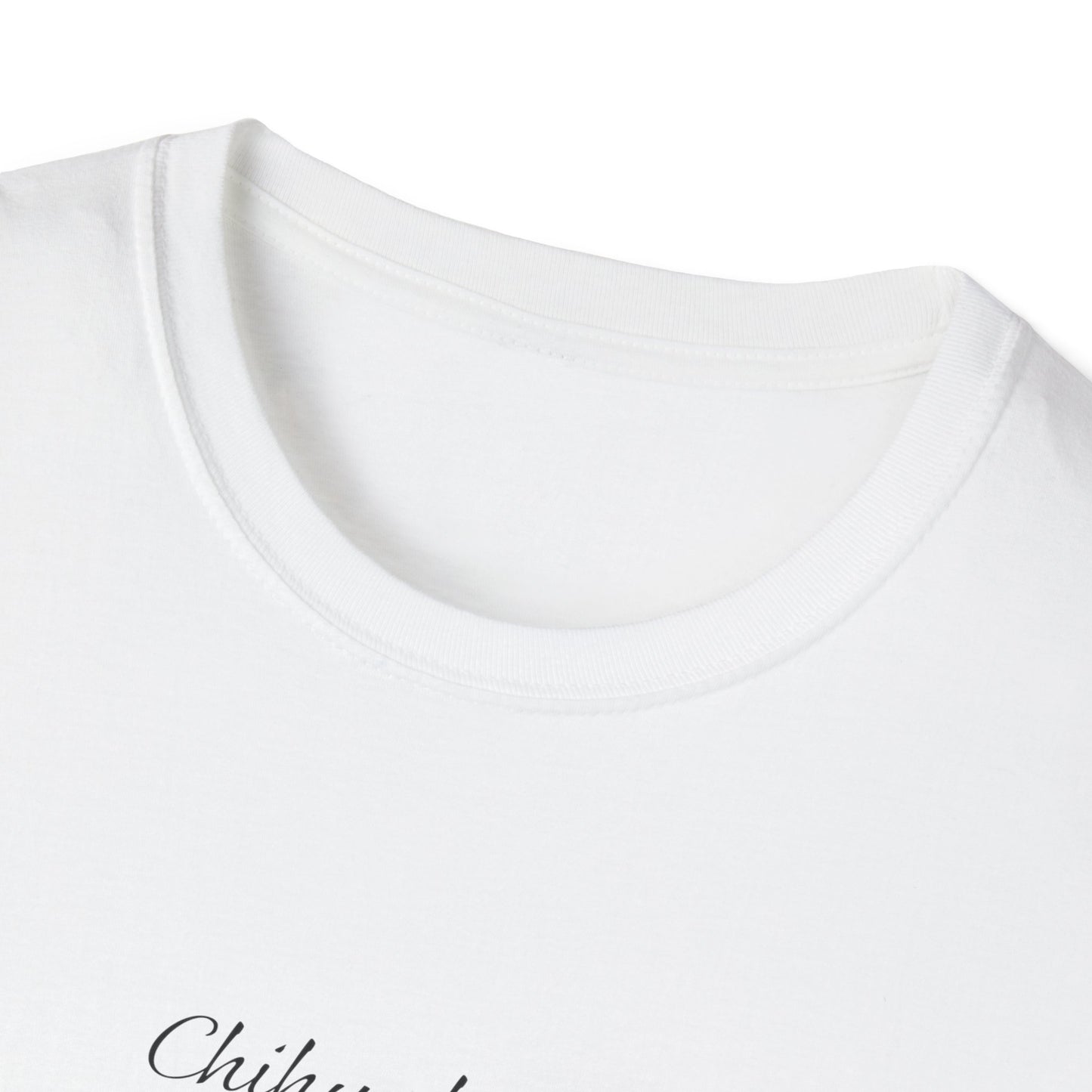 Chihuahua T Shirt – 'Dramatic AF' Sketch Design – Unisex Fit