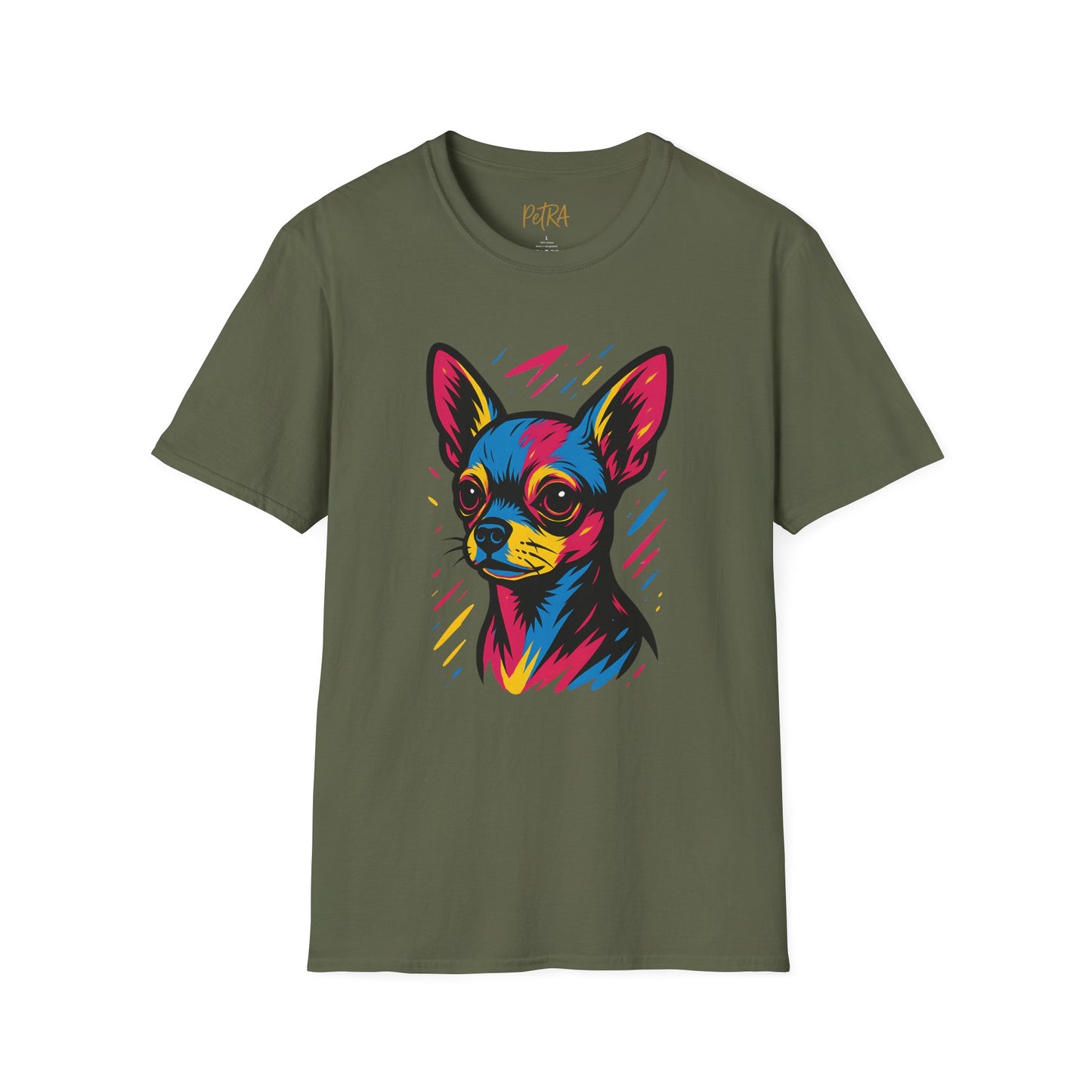 Chihuahua T Shirt – Neo Pop Art Portrait – Unisex Fit