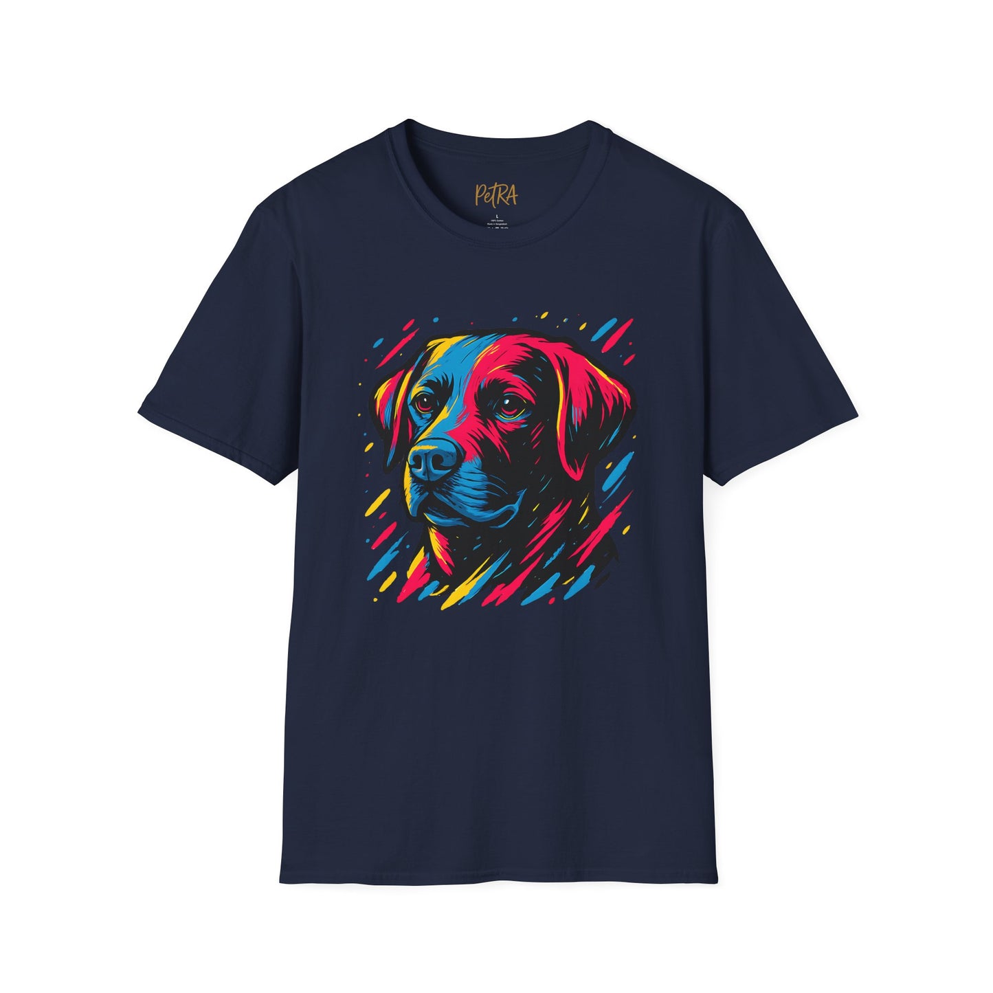 Labrador T Shirt – Neo Pop Art Portrait – Unisex Fit