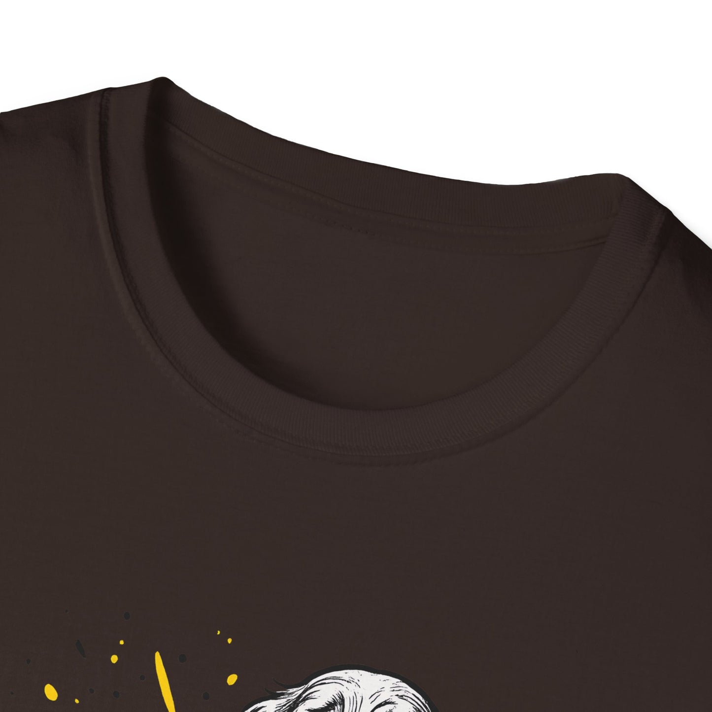 Cocker Spaniel Tee – Spilled Paint Design – Unisex Fit