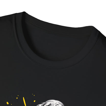 Cocker Spaniel Tee – Spilled Paint Design – Unisex Fit