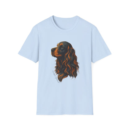 Cocker Spaniel T Shirt – Elegant Head Study Portrait – Unisex Fit