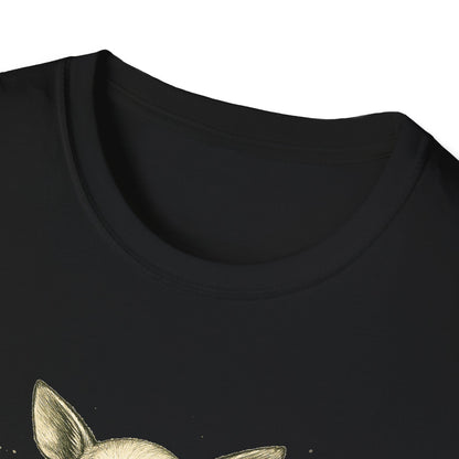 Chihuahua T Shirt – Spilled Paint Design – Unisex Fit