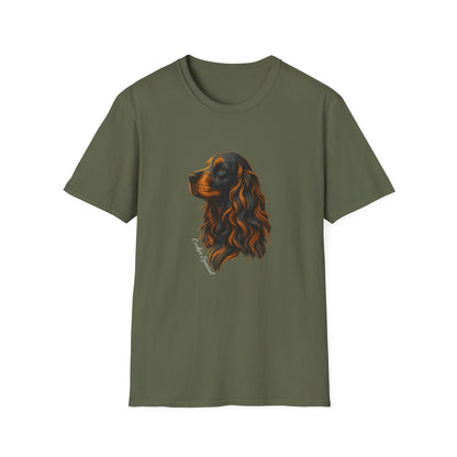 Cocker Spaniel T Shirt – Elegant Head Study Portrait – Unisex Fit