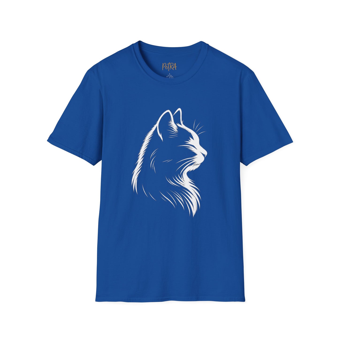 Cat Tee – Elegant Sketch Silhouette – Unisex Fit