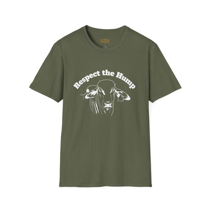 Brahman Tee – 'Respect the Hump' Breed Quote – Unisex Fit