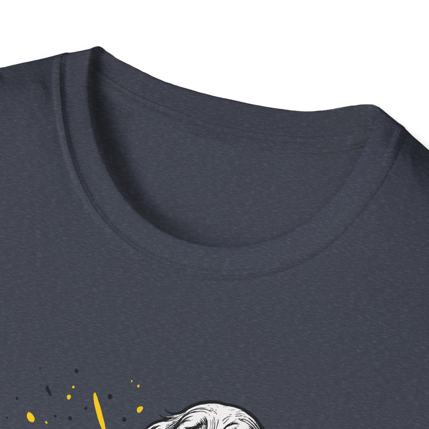 Cocker Spaniel Tee – Spilled Paint Design – Unisex Fit