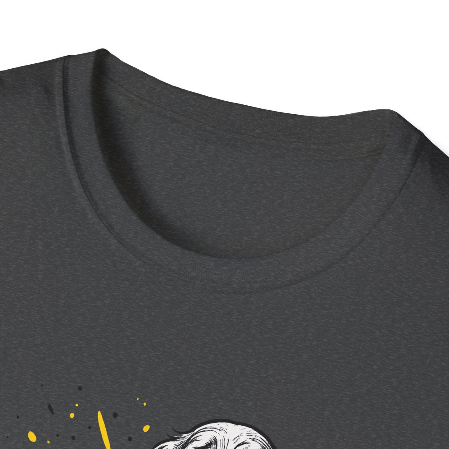 Cocker Spaniel Tee – Spilled Paint Design – Unisex Fit