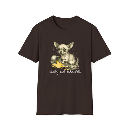 Chihuahua T Shirt – Spilled Paint Design – Unisex Fit