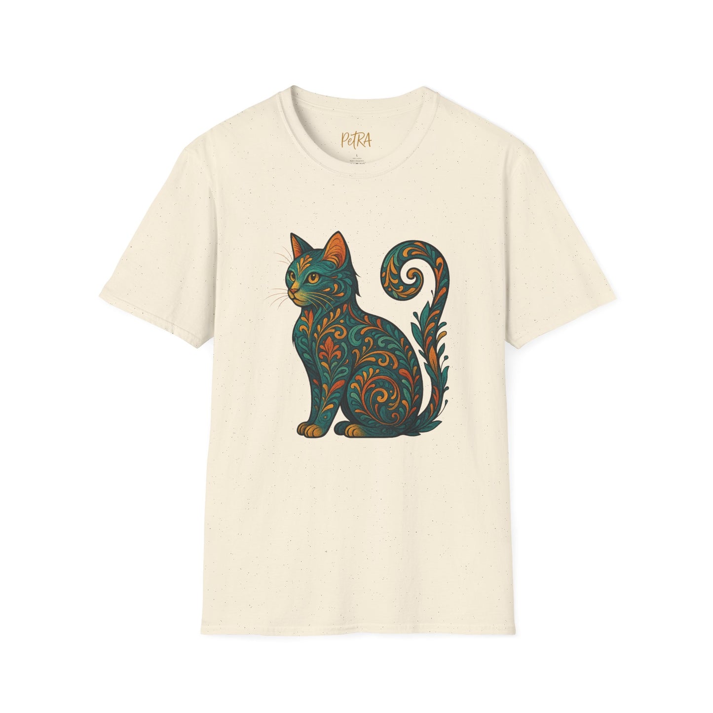 Cat Tee – Vintage Baroque Feline Design – Unisex Fit