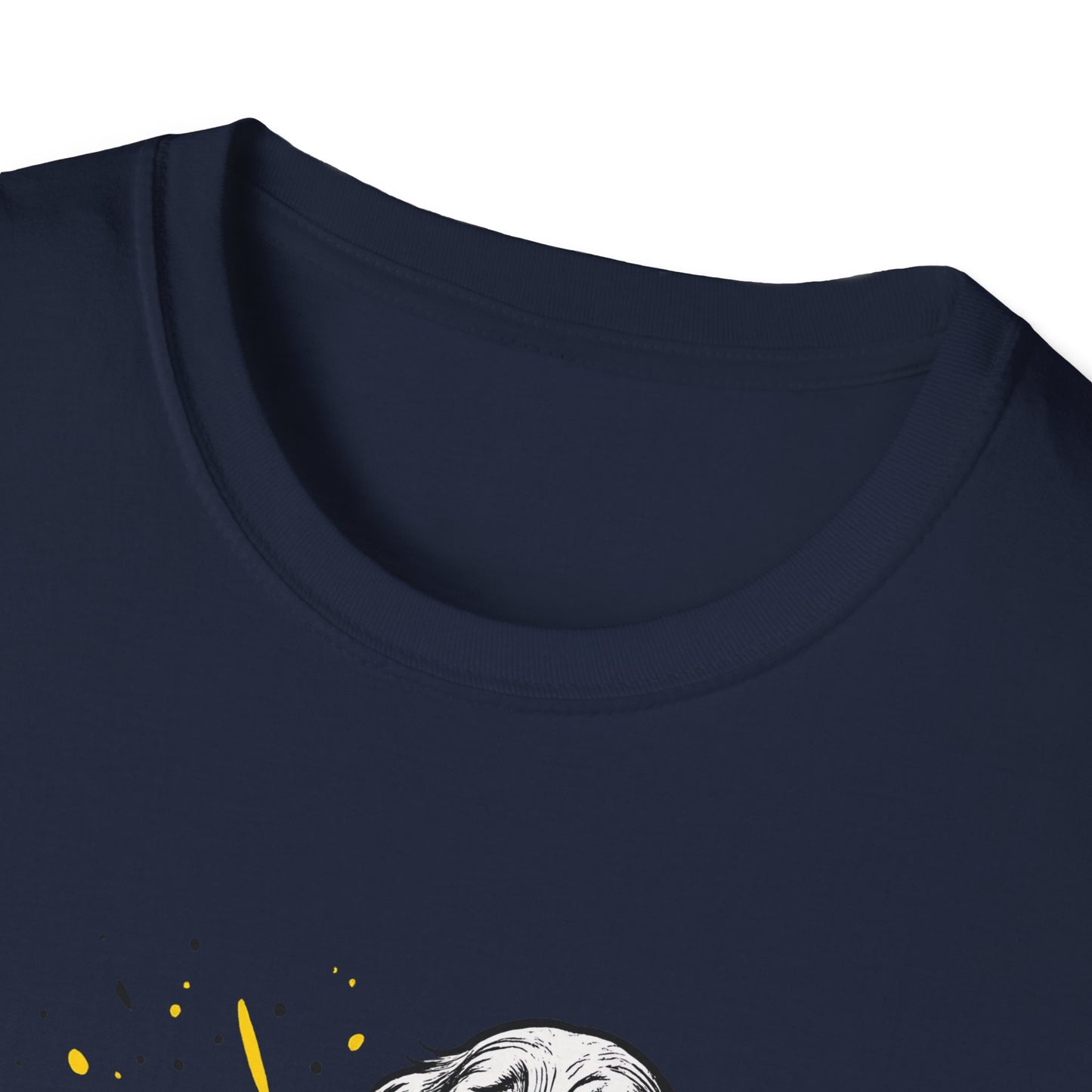 Cocker Spaniel Tee – Spilled Paint Design – Unisex Fit