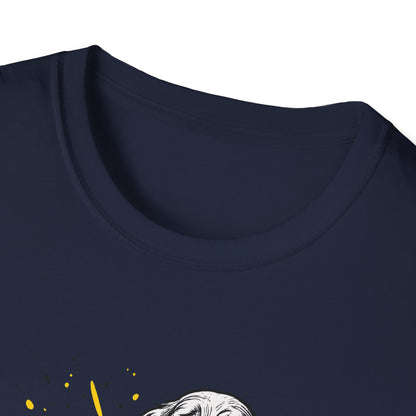 Cocker Spaniel Tee – Spilled Paint Design – Unisex Fit