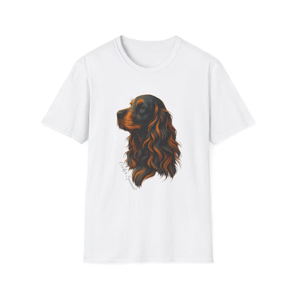 Cocker Spaniel T Shirt – Elegant Head Study Portrait – Unisex Fit