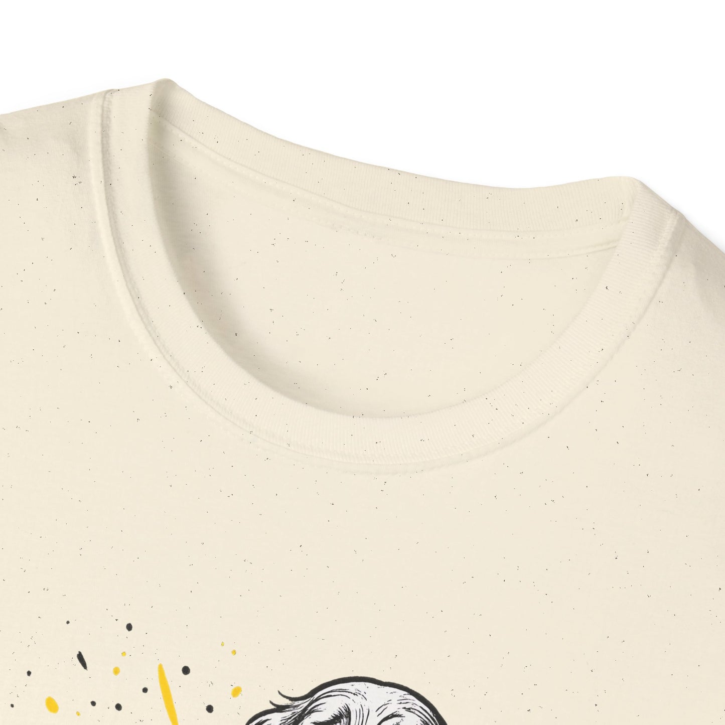 Cocker Spaniel Tee – Spilled Paint Design – Unisex Fit