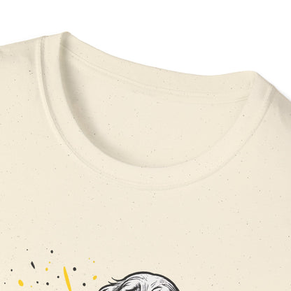 Cocker Spaniel Tee – Spilled Paint Design – Unisex Fit