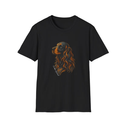 Cocker Spaniel T Shirt – Elegant Head Study Portrait – Unisex Fit