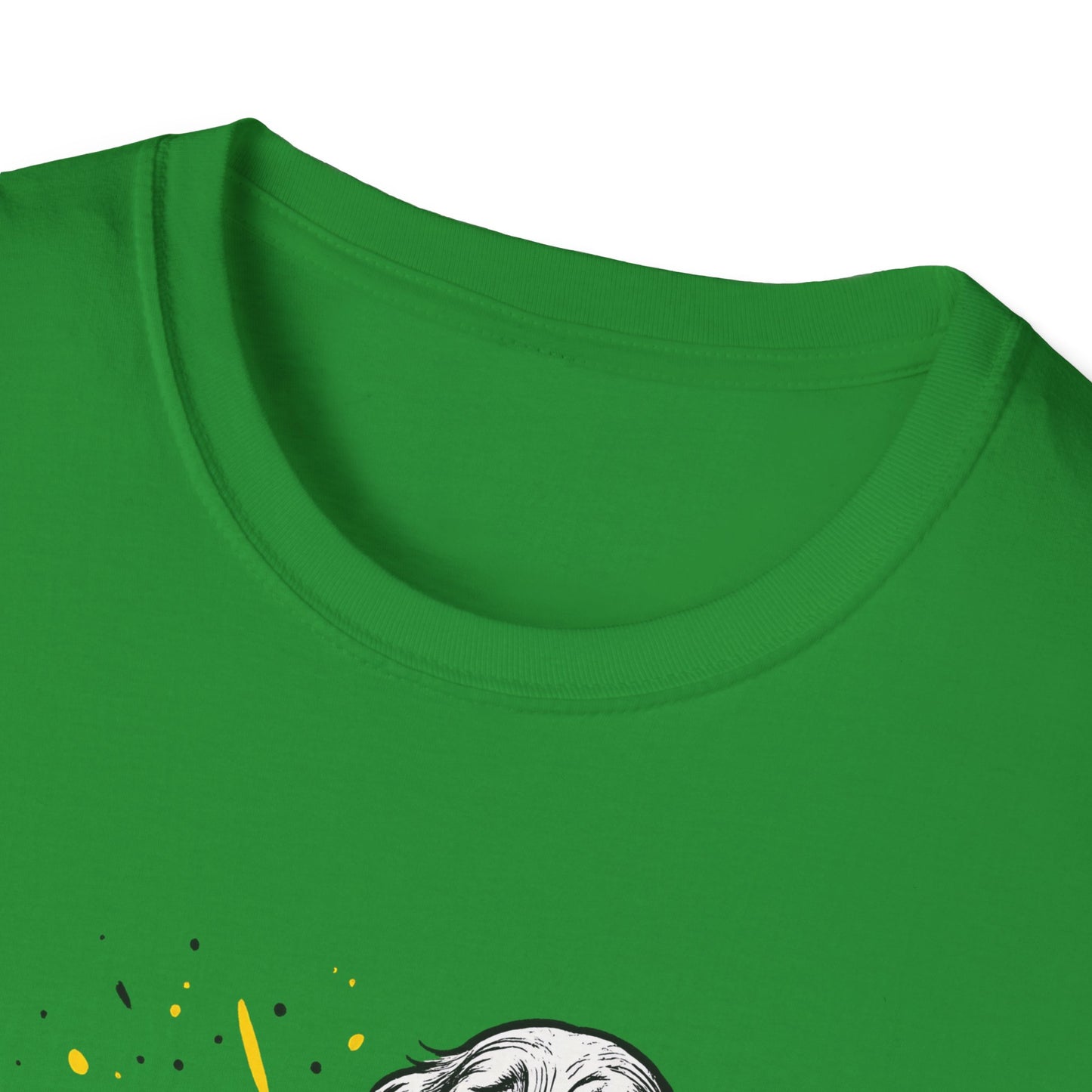 Cocker Spaniel Tee – Spilled Paint Design – Unisex Fit