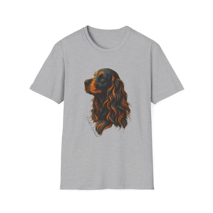 Cocker Spaniel T Shirt – Elegant Head Study Portrait – Unisex Fit