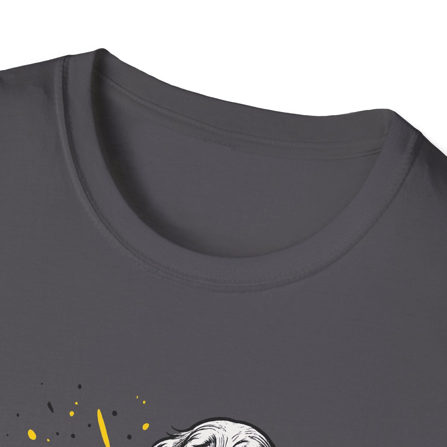 Cocker Spaniel Tee – Spilled Paint Design – Unisex Fit