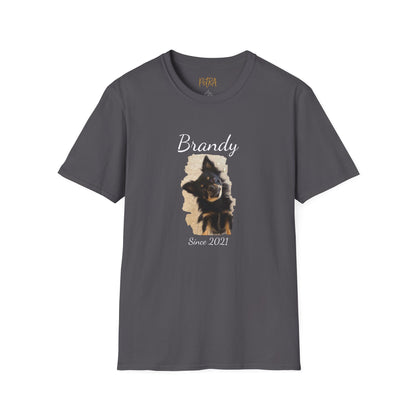 Custom Pet Photo T Shirt – Basic Upload & Text – Unisex Fit