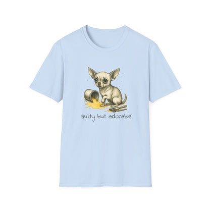 Chihuahua T Shirt – Spilled Paint Design – Unisex Fit