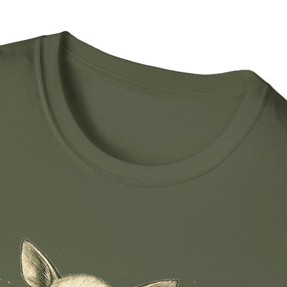Chihuahua T Shirt – Spilled Paint Design – Unisex Fit