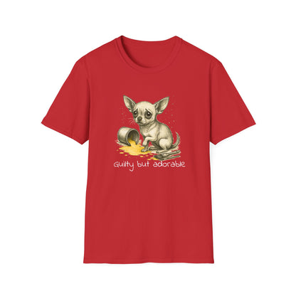 Chihuahua T Shirt – Spilled Paint Design – Unisex Fit