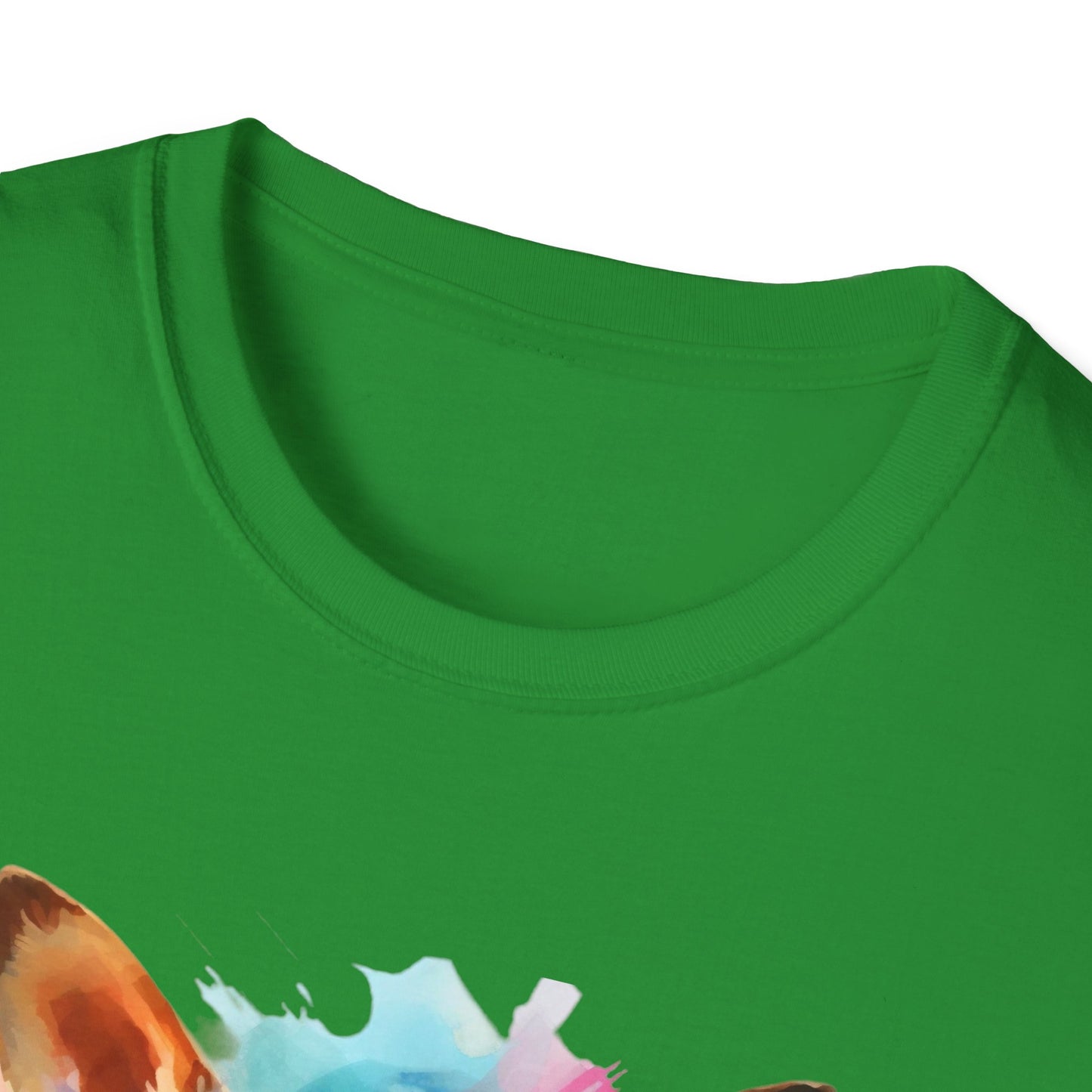 Chihuahua Tee – 'Chihuahua Mum' Watercolor Splash Design – Unisex Fit