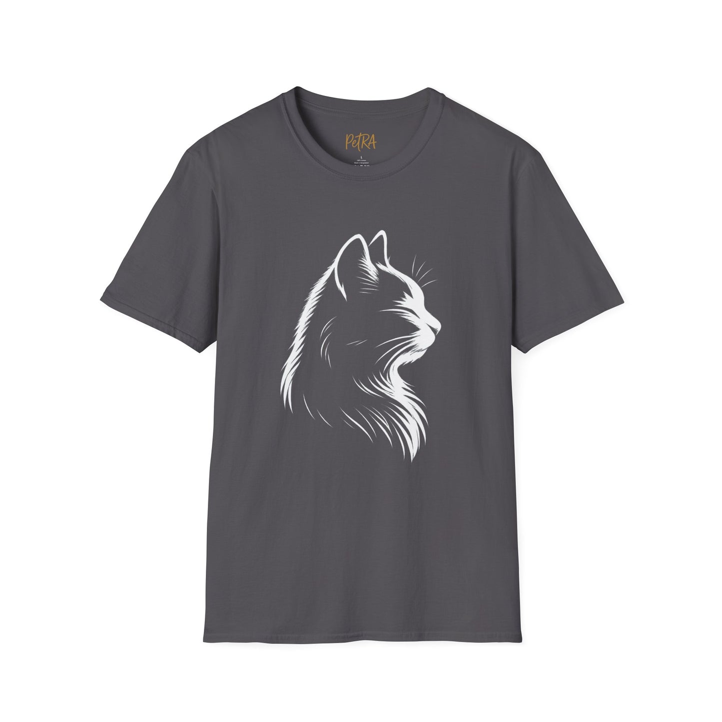 Cat Tee – Elegant Sketch Silhouette – Unisex Fit
