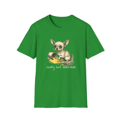 Chihuahua T Shirt – Spilled Paint Design – Unisex Fit