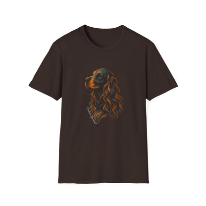 Cocker Spaniel T Shirt – Elegant Head Study Portrait – Unisex Fit