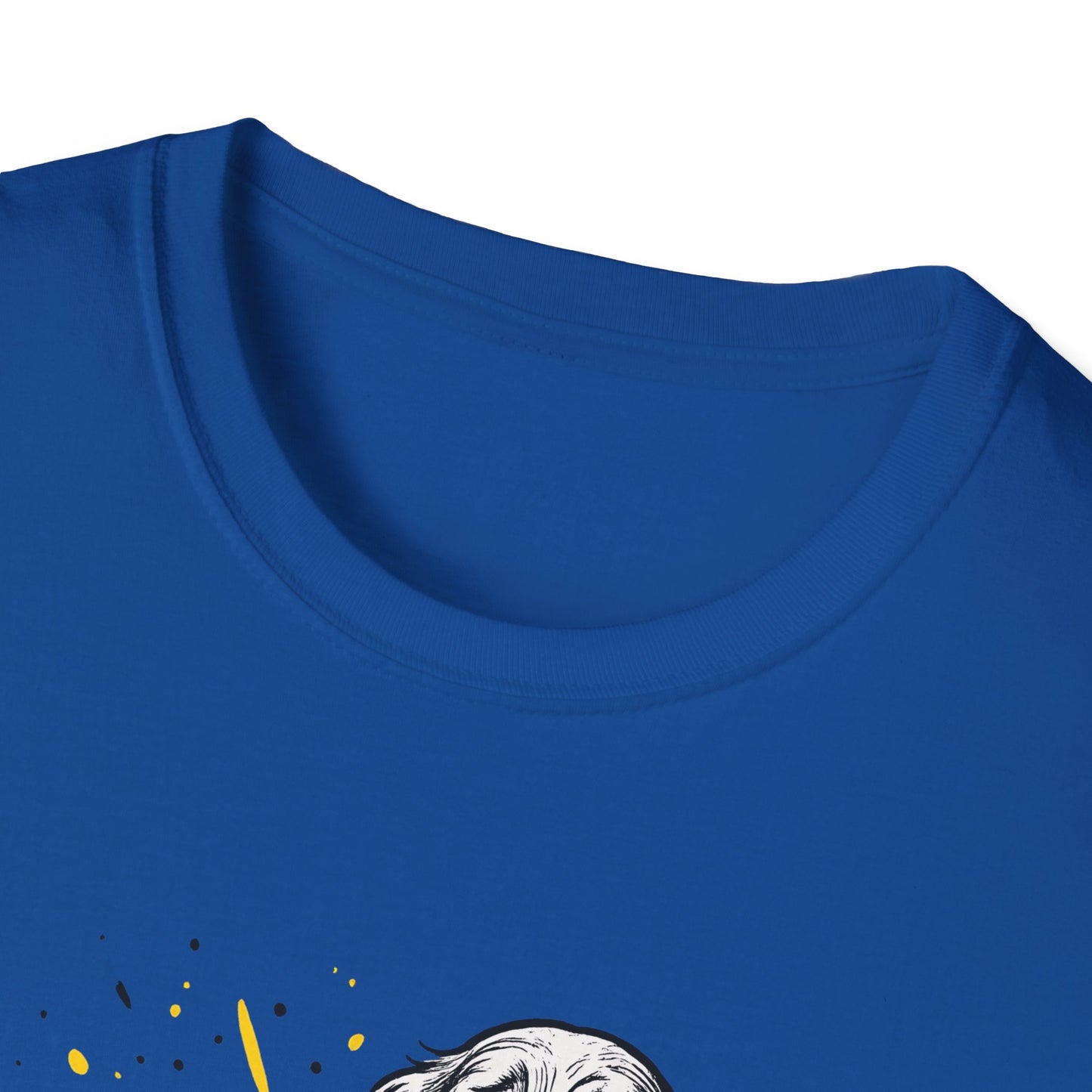 Cocker Spaniel Tee – Spilled Paint Design – Unisex Fit