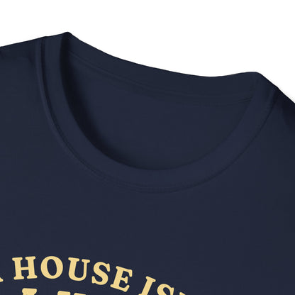 Cocker Spaniel T Shirt – 'A House Isn’t a Home' Quote – Unisex Fit