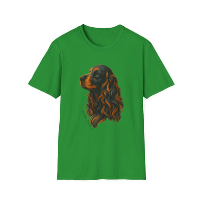 Cocker Spaniel T Shirt – Elegant Head Study Portrait – Unisex Fit