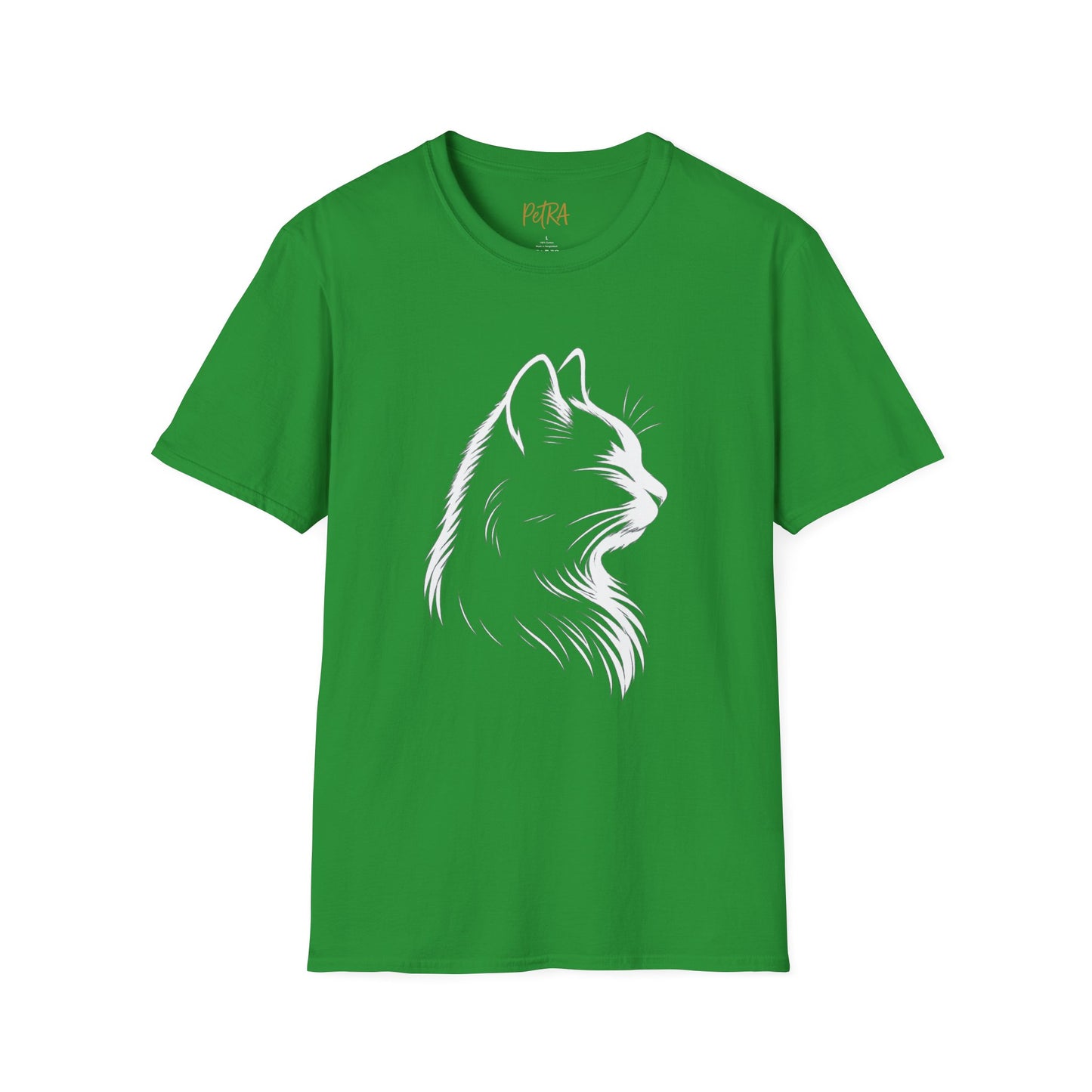 Cat Tee – Elegant Sketch Silhouette – Unisex Fit