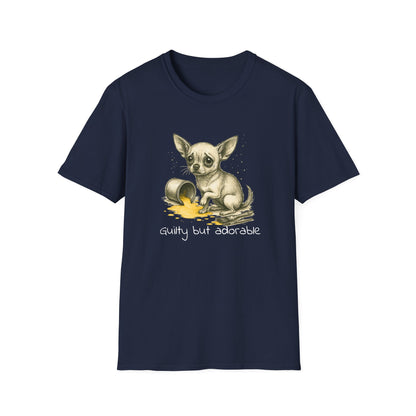 Chihuahua T Shirt – Spilled Paint Design – Unisex Fit