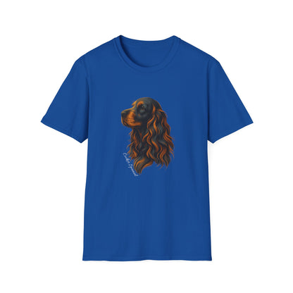 Cocker Spaniel T Shirt – Elegant Head Study Portrait – Unisex Fit