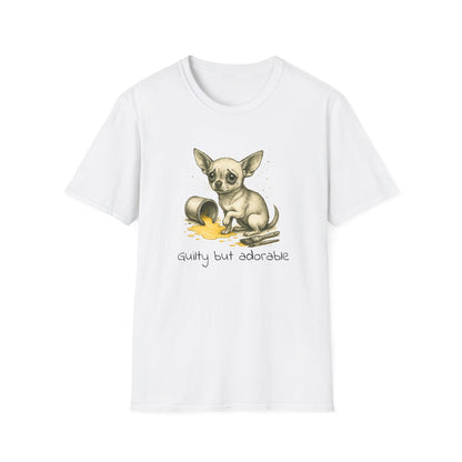 Chihuahua T Shirt – Spilled Paint Design – Unisex Fit
