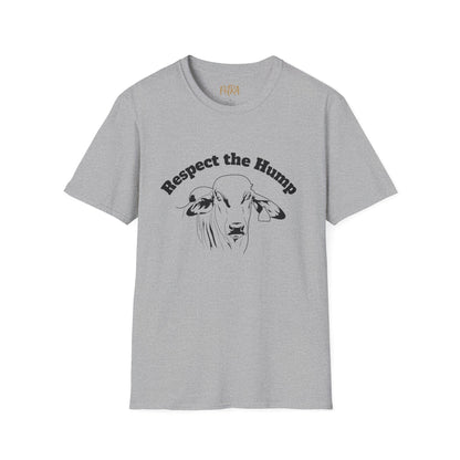 Brahman Tee – 'Respect the Hump' Breed Quote – Unisex Fit