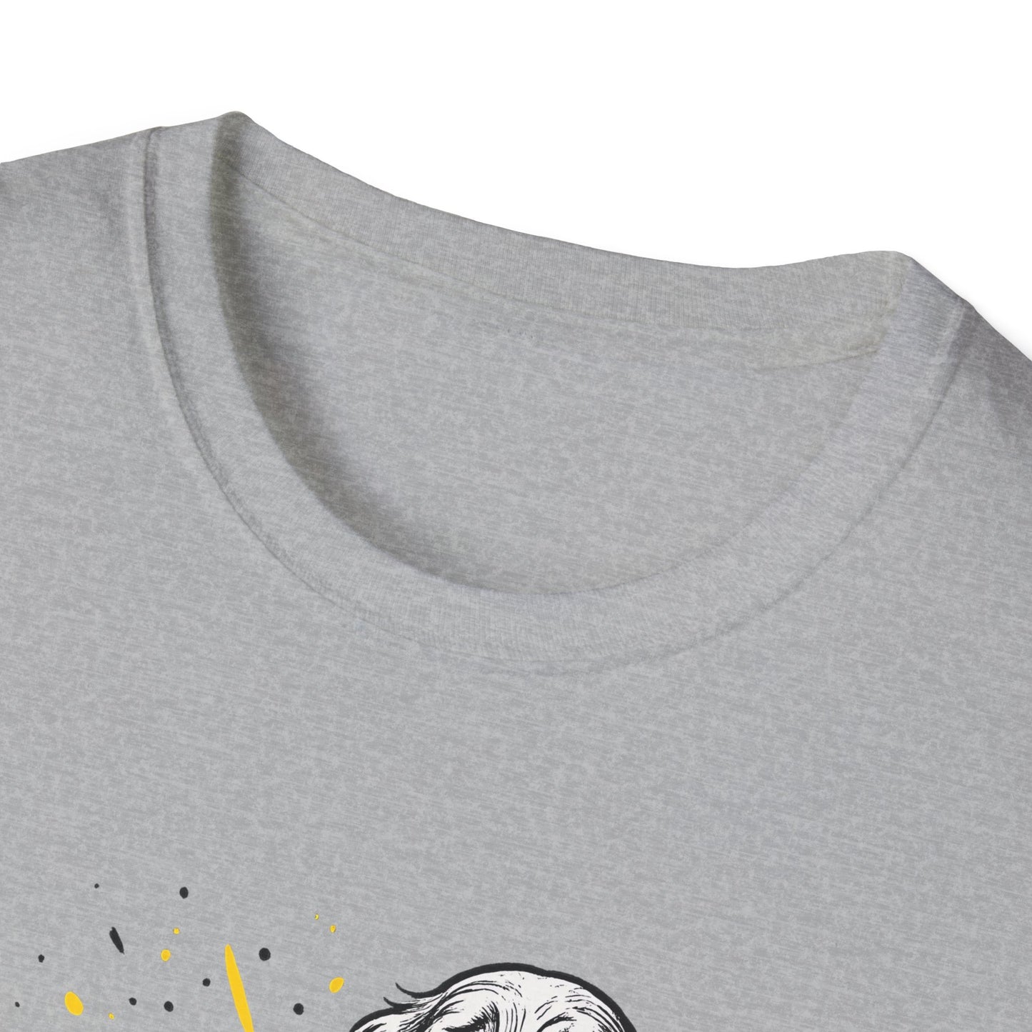 Cocker Spaniel Tee – Spilled Paint Design – Unisex Fit