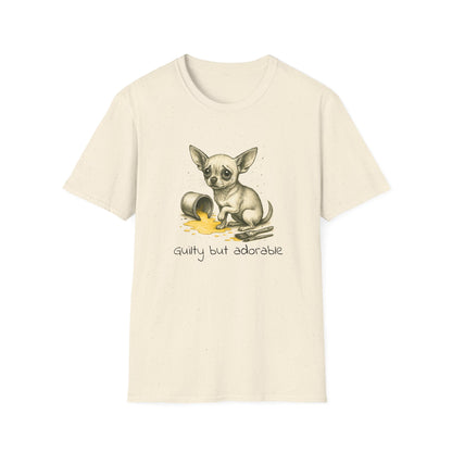 Chihuahua T Shirt – Spilled Paint Design – Unisex Fit
