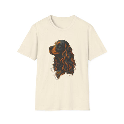 Cocker Spaniel T Shirt – Elegant Head Study Portrait – Unisex Fit